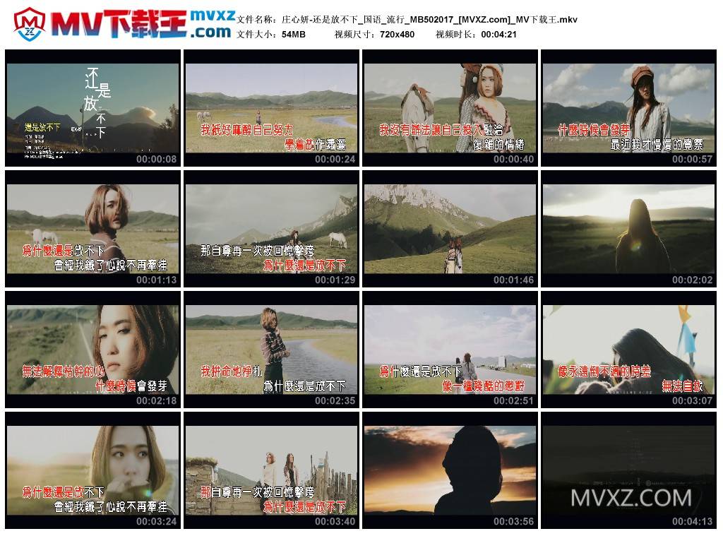 庄心妍-还是放不下_国语_流行_MB502017